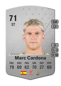 Marc Cardona Common 71 Overall Rating