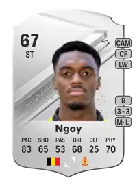 Julien Ngoy Rare 67 Overall Rating