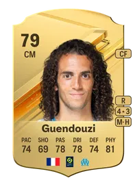 Mattéo Guendouzi Rare 79 Overall Rating