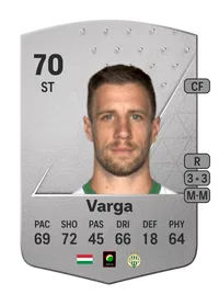 Barnabás Varga Common 70 Overall Rating