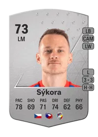 Jan Sýkora Common 73 Overall Rating