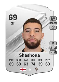 Samuel Shashoua Rare 69 Overall Rating