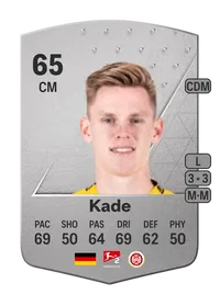 Julius Kade Common 65 Overall Rating