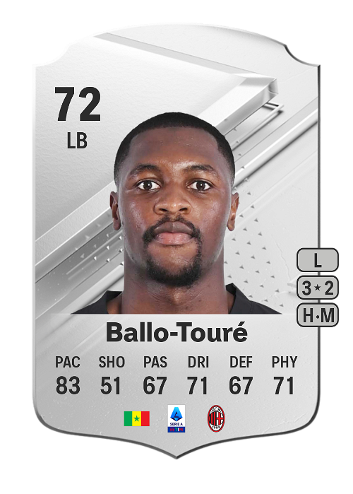 EA FC 24 Fodé Ballo-Touré 72