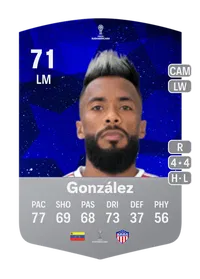 Luis González CONMEBOL Sudamericana 71 Overall Rating