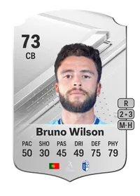 Bruno Wilson Rare 73 Overall Rating