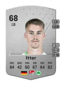 Luca Itter Common 68 Overall Rating