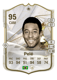 Pelé Icon 95 Overall Rating