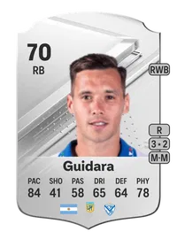 Tomás Guidara Rare 70 Overall Rating