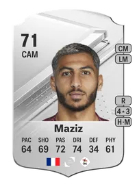 Youssef Maziz Rare 71 Overall Rating