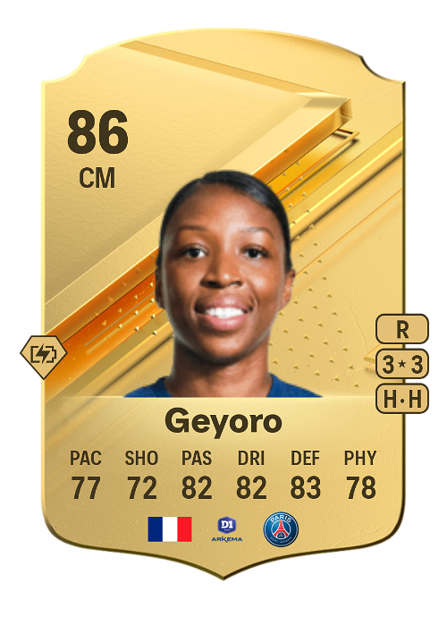 EA FC 24 Grace Geyoro 86