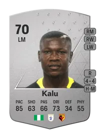 Samuel Kalu Common 70 Overall Rating