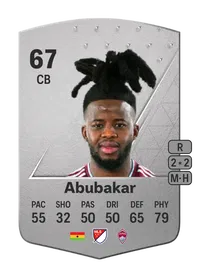 Lalas Abubakar Common 67 Overall Rating