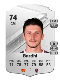 Enis Bardhi Rare 74 Overall Rating