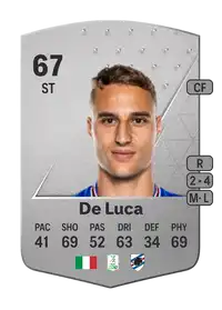 Manuel De Luca Common 67 Overall Rating