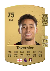 Marcus Tavernier Common 75 Overall Rating