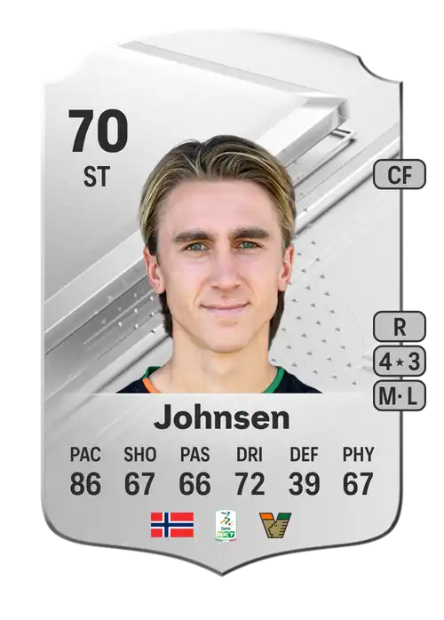 EA FC 24 Dennis Johnsen 70