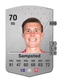 Alfons Sampsted Common 70 Overall Rating