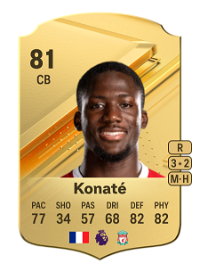 Ibrahima Konaté Rare 81 Overall Rating