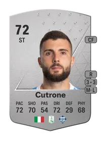 Patrick Cutrone Common 72 Overall Rating