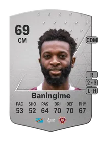 Beni Baningime Common 69 Overall Rating