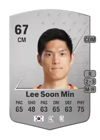 Lee Soon Min Common 67 Overall Rating