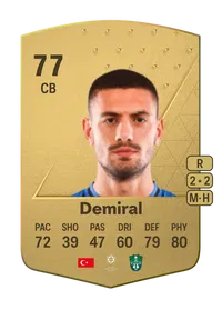 Merih Demiral Common 77 Overall Rating