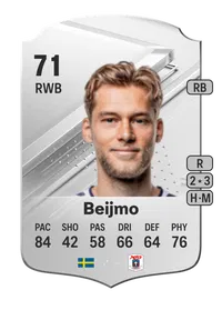 Felix Beijmo Rare 71 Overall Rating