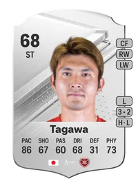 Kyosuke Tagawa Rare 68 Overall Rating