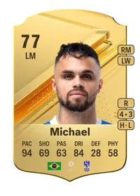 Michael Rare 77 Overall Rating