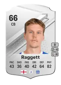 Sean Raggett Rare 66 Overall Rating