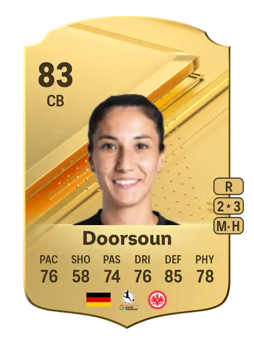 EA FC 24 Sara Doorsoun 83