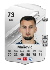 Erhan Mašović Rare 73 Overall Rating