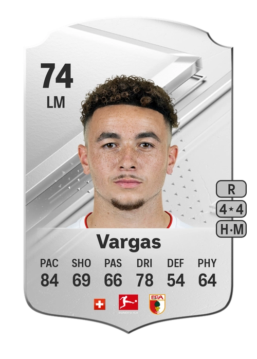 EA FC 24 Ruben Vargas 74