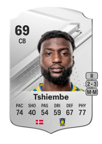Kevin Tshiembe Rare 69 Overall Rating