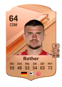 Björn Rother Rare 64 Overall Rating