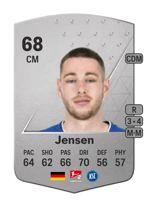 EA FC 24 Leon Jensen 68