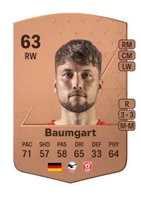 Tom Baumgart Common 63 Overall Rating