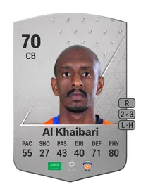 Sami Al Khaibari Common 70 Overall Rating