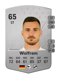 Maximilian Wolfram Common 65 Overall Rating