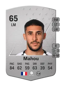 Hicham Mahou Common 65 Overall Rating