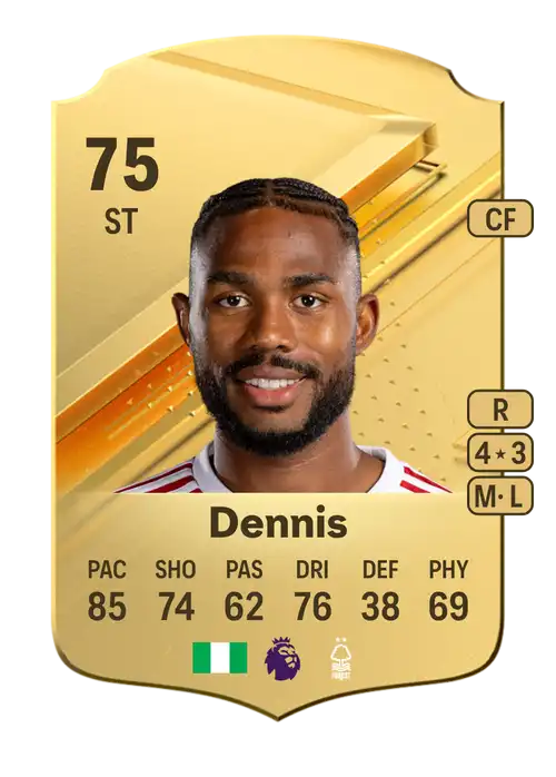 EA FC 24 Emmanuel Dennis 75