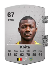 Aboubakary Koita Common 67 Overall Rating