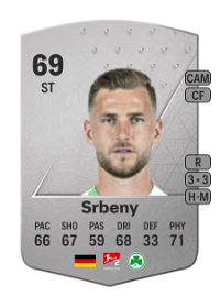 Dennis Srbeny Common 69 Overall Rating