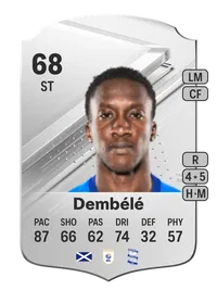 Siriki Dembélé Rare 68 Overall Rating