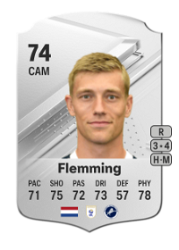 Zian Flemming Rare 74 Overall Rating