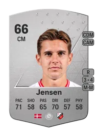 Victor Jensen Common 66 Overall Rating