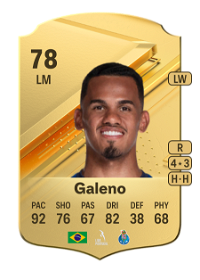 Galeno Rare 78 Overall Rating