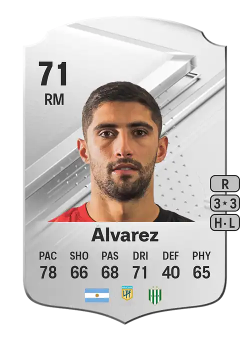 EA FC 24 Juan Álvarez 71