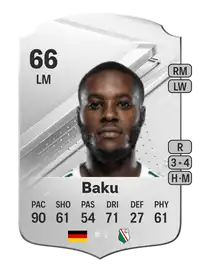 Makana Baku Rare 66 Overall Rating